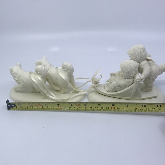 Department 56 Snowbabies “Mush” Two Piece #68805 - Picture 10 of 15